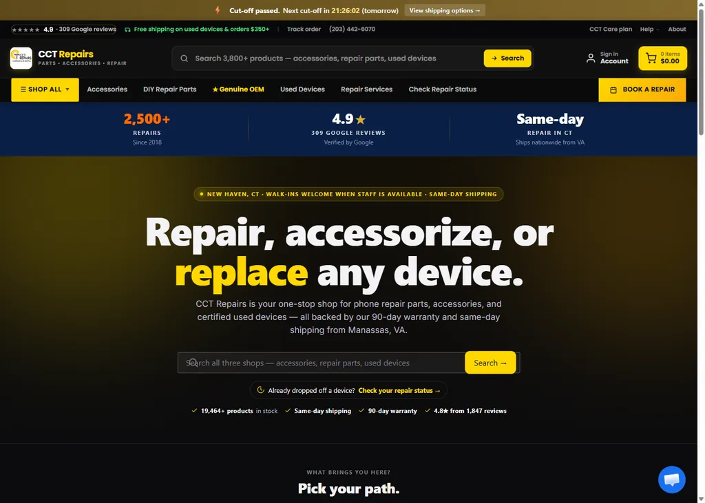 CCT Repairs