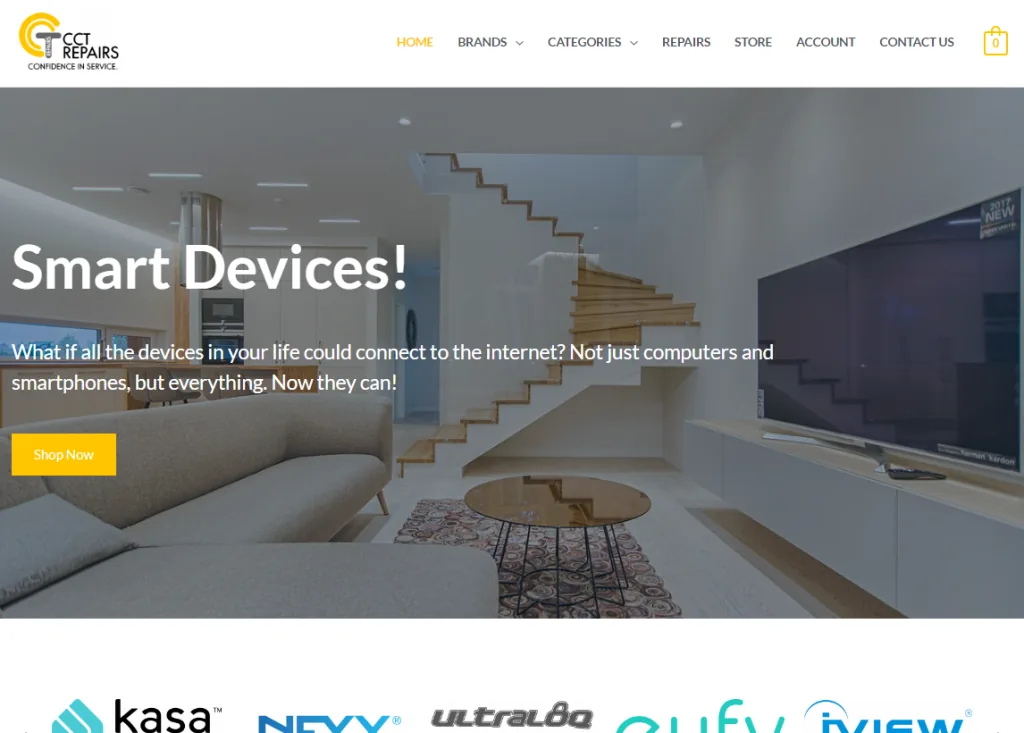 Smart Devices website