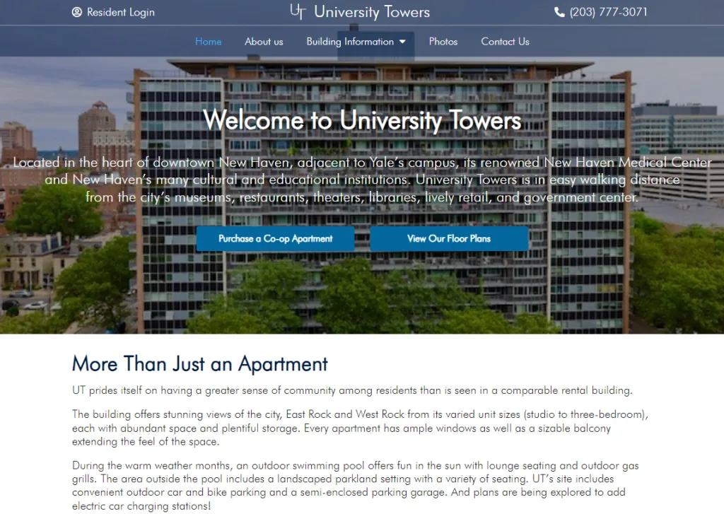 UT New Haven site